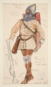 Man of Arms, szkic kostiumu dla Henry