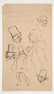 Arkusz szkiców autorstwa Edwin Austin Abbey