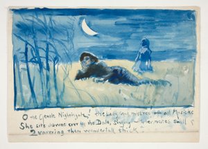 Szkic do autorstwa Edwin Austin Abbey