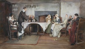 Kamienista ziemia, 1884 autorstwa Edwin Austin Abbey