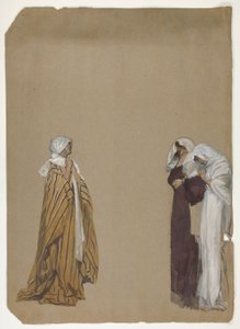 Nauka. Trzy postacie autorstwa Edwin Austin Abbey