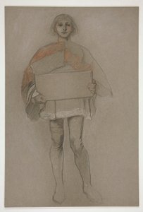 Uczyć się na autorstwa Edwin Austin Abbey