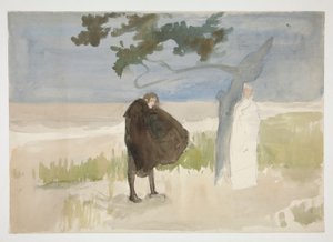 Uczyć się na autorstwa Edwin Austin Abbey