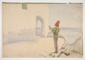 Uczyć się na autorstwa Edwin Austin Abbey