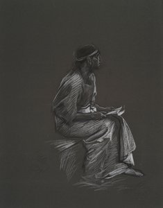Uczyć się na autorstwa Edwin Austin Abbey