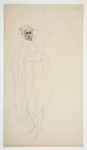 Studiuj dla Armado, od Love autorstwa Edwin Austin Abbey
