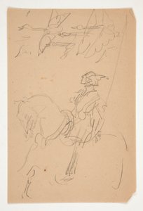 Study for Columbus in the New World(?) (obraz olejny) autorstwa Edwin Austin Abbey