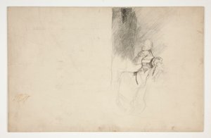 Studium dla Mariany, z Measure for Measure autorstwa Edwin Austin Abbey