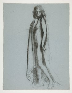 Studium dla liczby godzina 19 in autorstwa Edwin Austin Abbey
