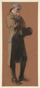 Studium dla postaci dr Benjamina Rusha, w autorstwa Edwin Austin Abbey