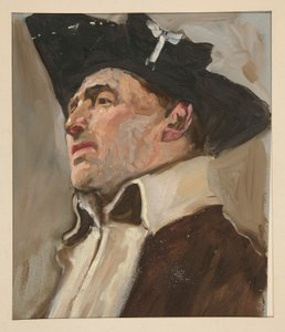 Studium żołnierza: szkic do muralu do budynku stolicy stanu w Harrisburgu w Pensylwanii, 1902-1911 (wykonany przez Johna Singera Sargenta) autorstwa Edwin Austin Abbey