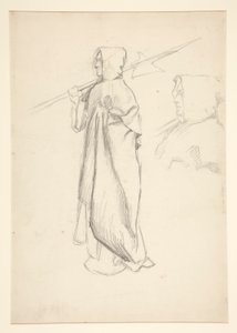 Studium halabardników od króla Ryszarda III autorstwa Edwin Austin Abbey