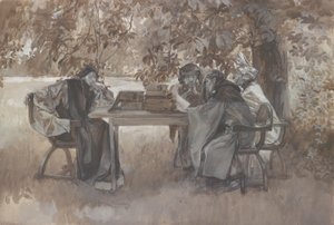 Król autorstwa Edwin Austin Abbey