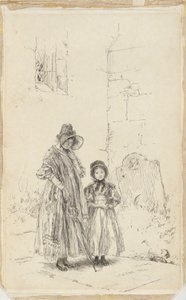 Pastor, z „Cichego życia” autorstwa Edwin Austin Abbey