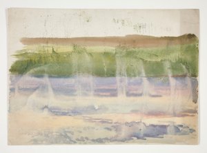 Woda i pola autorstwa Edwin Austin Abbey