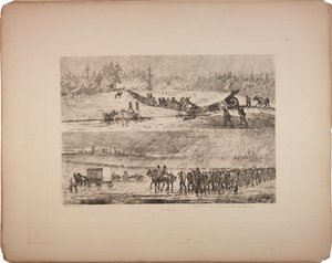 Utknąć w błocie, 1876