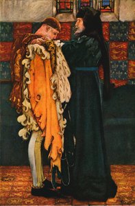 Król Henryk IV i książę Henryk autorstwa Edwin Austin after Abbey