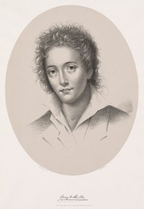 Percy Bysshe Shelley, 1867. autorstwa Edwin Beyerhaus