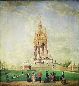 Albert Memorial w Londynie, 1887