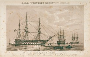 HMS "Princess Royal" (1853) autorstwa Edwin Hayes