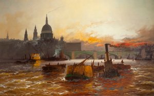 Pula Londynu, 1940-45 autorstwa Edwin Henry Eugene Fletcher