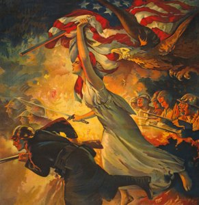 Szczegóły z Carry On! Kup Liberty Bonds to your Ultimate, opublikowane ok. 1918 r.