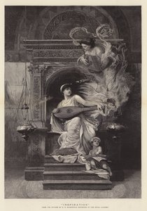 Inspiracja autorstwa Edwin Howland Blashfield