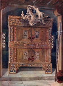 Późnogotycki Schrank. Niemiecki