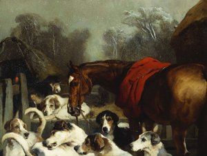 Żadnego polowania, dopóki pogoda się nie zepsuje autorstwa Edwin Landseer