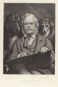 Sir Edwin Henry Landseer, angielski malarz autorstwa Edwin Landseer