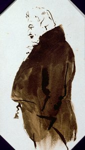 Sydney Smith (1771-1845) c.1821 (ołówek i wc na papierze) autorstwa Edwin Landseer
