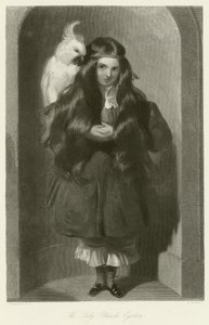 Lady Blanche Egerton autorstwa Edwin Landseer