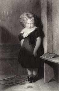 Niegrzeczny chłopiec autorstwa Edwin Landseer