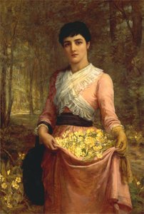 Córki naszego imperium. Anglia: The Primrose autorstwa Edwin Long