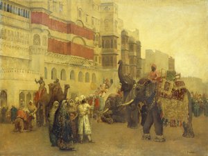 Święto w Bekanir-Beloochistan, Bekanir, autorstwa Edwin Lord Weeks