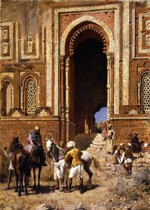 Brama Alah-ou-din, Stare Delhi, koniec XIX wieku