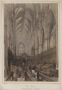 Chór, Westminster Abbey, Londyn (kolor lito)