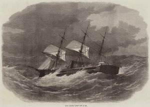 Kapitan HMS, niedawno zaginął na morzu autorstwa Edwin Weedon