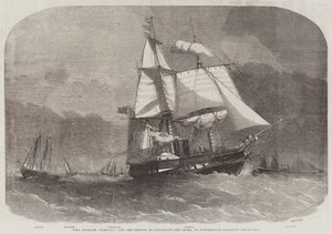 HMS Frigate Furious i konwój kanonierek do Chin, w porcie Portsmouth