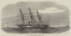 HMS Racer na mieliźnie na Ryde Sands