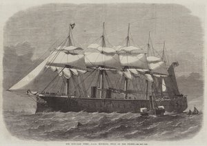 Nasza żelazna flota, HMS Minotaur, zbudowana na Tamizie autorstwa Edwin Weedon