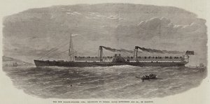 New Saloon-Steamer Iona, należący do Messers David Hutcheson and Company z Glasgow autorstwa Edwin Weedon