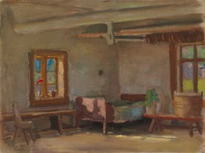 Wnętrze autorstwa Eero Järnefelt