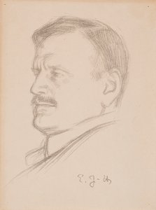 Jean Sibelius autorstwa Eero Järnefelt