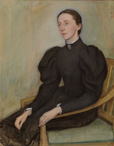 Portret Mathildy Wrede autorstwa Eero Järnefelt