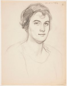 Portret kobiety autorstwa Eero Järnefelt