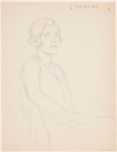 Portret młodej kobiety