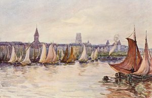Ren: Rotterdam (kolorowa litografia) autorstwa Effie Jardine