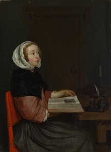 Czytnik. autorstwa Eglon Hendrik van der Neer