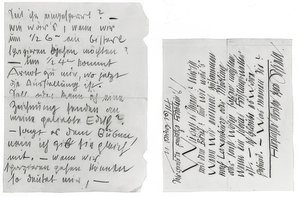 List Egona Schiele do sióstr Edith i Adele Harms, 11 marca 1914 r. autorstwa Egon Schiele